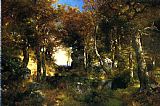 Thomas Moran Famous Paintings - The Woodland Pool